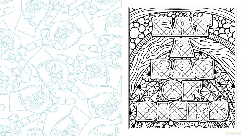 I Fking Love Coloring [KSIĄŻKA]