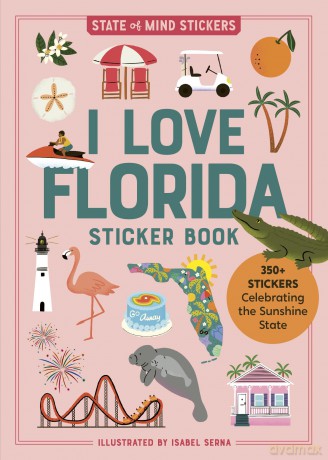 I Love Florida Sticker Book [KSIĄŻKA]