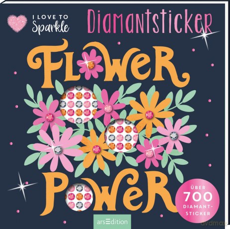 I Love to Sparkle Flower-Power