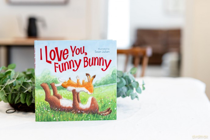 I Love You Funny Bunny Brd [KSIĄŻKA]