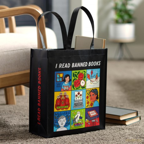I Read Banned Books Reusable Shopping Bag [KSIĄŻKA]