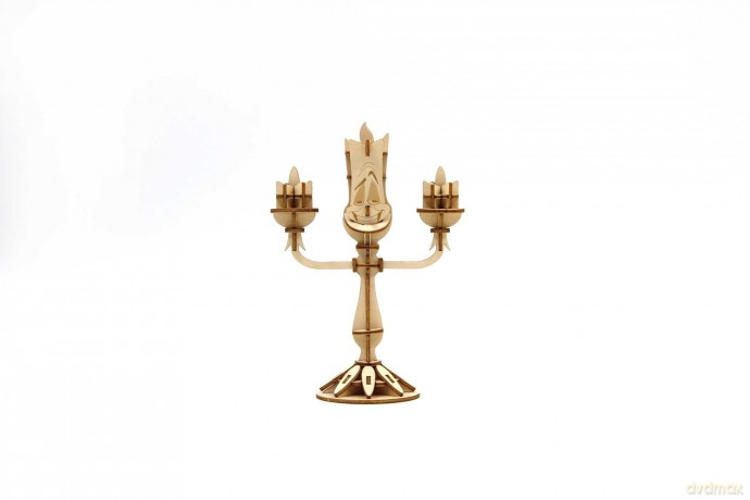 Ib Disney Beauty Beast Lumiere [KSIĄŻKA]