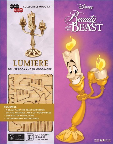 Ib Disney Beauty Beast Lumiere [KSIĄŻKA]