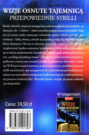 Wizje osnute tajemnicą. Przepowiednie Sybilli - Katarzyna Zamorska [KSIĄŻKA]