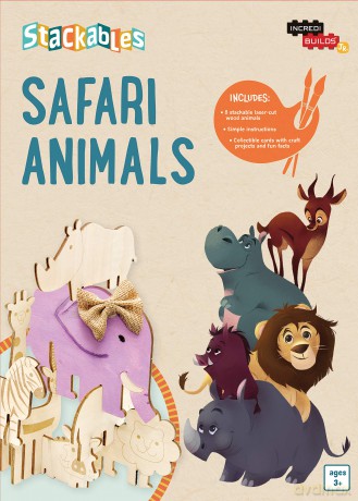 Ib Stackables Safari Animals [KSIĄŻKA]