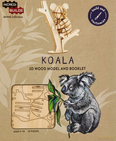 Ibkoala 3d Wood Model [KSIĄŻKA]