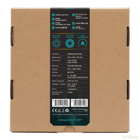 ICEBERG THERMAL IceGALE ARGB - 140mm ARG