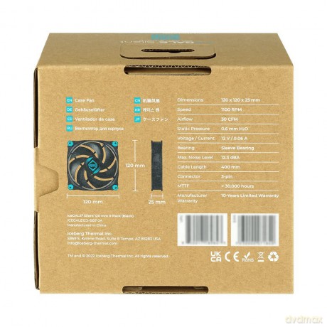 ICEBERG THERMAL IceGALE Silent - 120mm