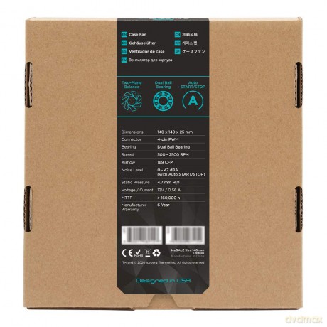 ICEBERG THERMAL IceGALE Xtra - 140mm Bl