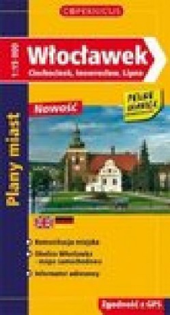 Włocławek. Ciechocinek. Plan miasta w skali 1:15 000
