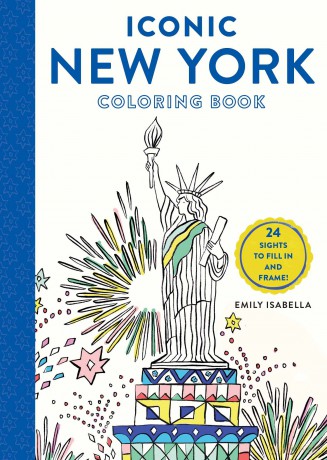 Iconic New York Coloring Book [KSIĄŻKA]