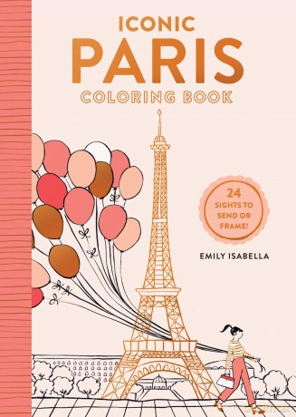 Iconic Paris Coloring Book [KSIĄŻKA]