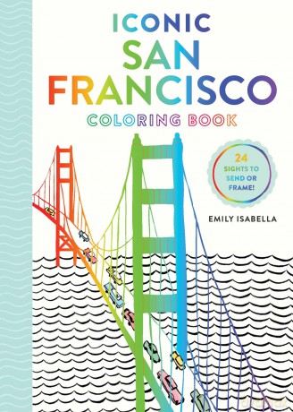 Iconic San Francisco Coloring Book [KSIĄŻKA]