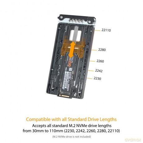 IcyDock 1xM.2 NVMe to 1x3.5" bay mobile