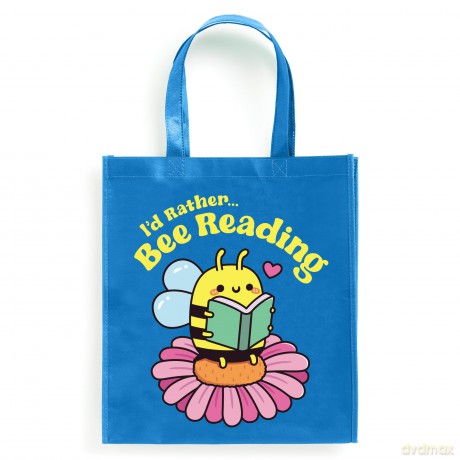 Id Rather Bee Reading Reusable Shopping Bag [KSIĄŻKA]