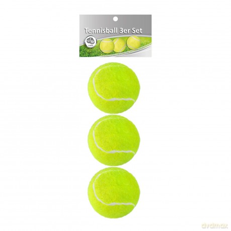 Idena Tennisblle gelb/grźn, 6,5 cm, 3