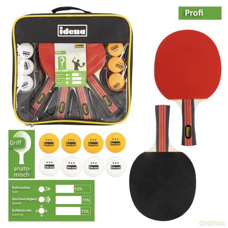 Idena Tischtennis-Set Profi