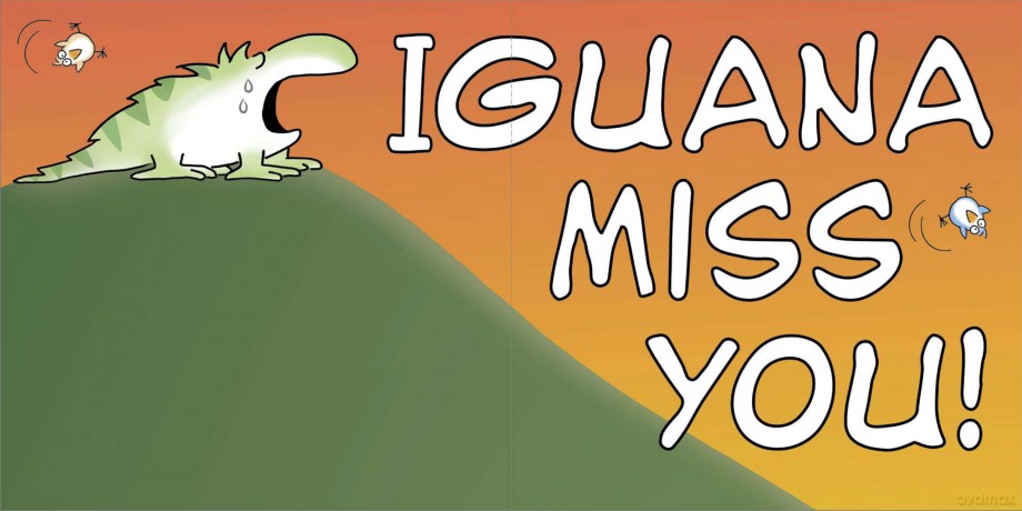 Iguana Miss You [KSIĄŻKA]