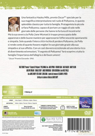 Il Segreto Di Pollyanna [DVD]