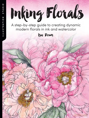 Illustration Studio Inking Florals [KSIĄŻKA]