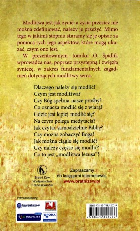 Wprowadzenie do modlitwy serca. Najprostsze rady - Thomas Spidlik [KSIĄŻKA]