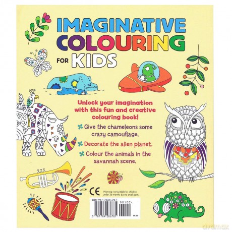 Imaginative Colouring For Kids [KSIĄŻKA]