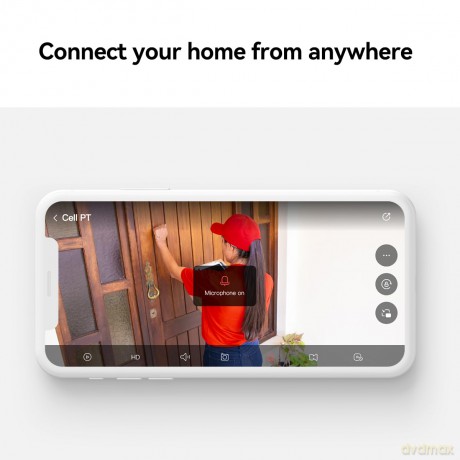 IMOU IPCam Cell PT 3MP WLAN 2K IR 20m