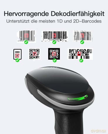 inateck Barcodescanner 23 gray BCST-23_10ZubehśrSONSTIGES540118746757.99120.02.2026261789461 69765