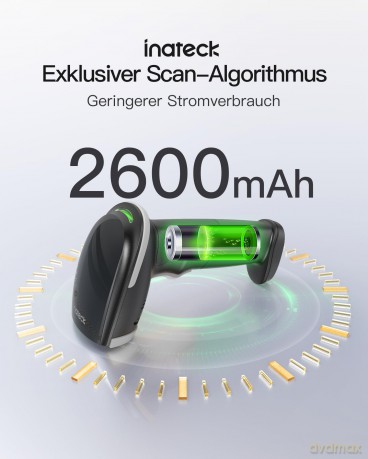 inateck Barcodescanner 23 gray BCST-23_10ZubehśrSONSTIGES540118746757.99120.02.2026261789461 69765