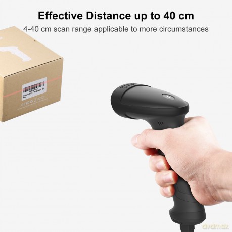 inateck Barcodescanner 33 black BCST-33_