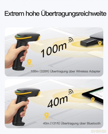inateck Barcodescanner 35 black (BCST-35