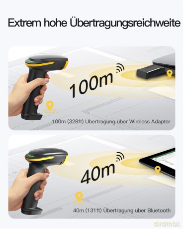 inateck Barcodescanner 36 black (BCST-36