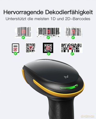 inateck Barcodescanner 36 black (BCST-36