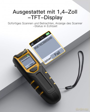 inateck Barcodescanner 47 black BCST-47_