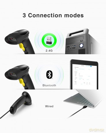 inateck Barcodescanner 50 black BCST-50_