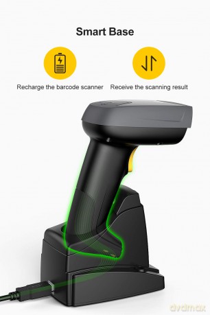 inateck Barcodescanner 52 black BCST-52_