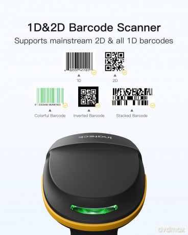 inateck Barcodescanner 54 black (BCST-54