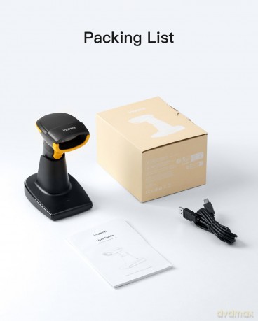 inateck Barcodescanner 54 black (BCST-54