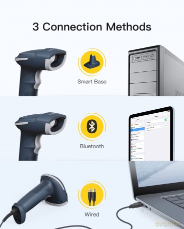 inateck Barcodescanner 54 blue BCST-54_b