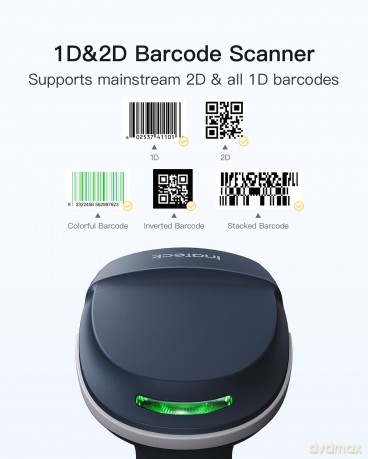 inateck Barcodescanner 54 blue BCST-54_b