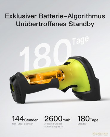 inateck Barcodescanner 60 green BCST-60_