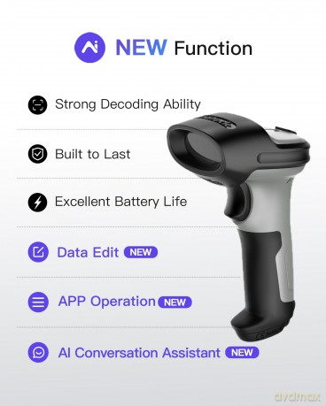 inateck Barcodescanner 70 AI gray BCST-7