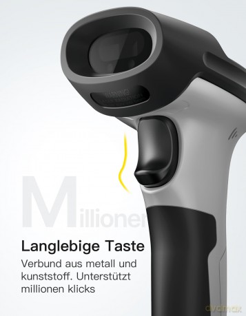 inateck Barcodescanner 72 gray (BCST-72_