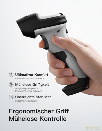 inateck Barcodescanner 72 gray (BCST-72_