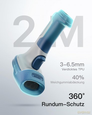 inateck Barcodescanner 73 white blue BCS