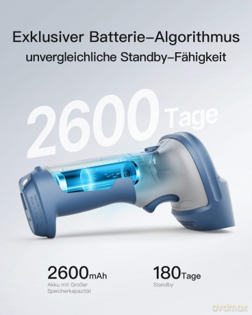 inateck Barcodescanner 73 white blue BCS
