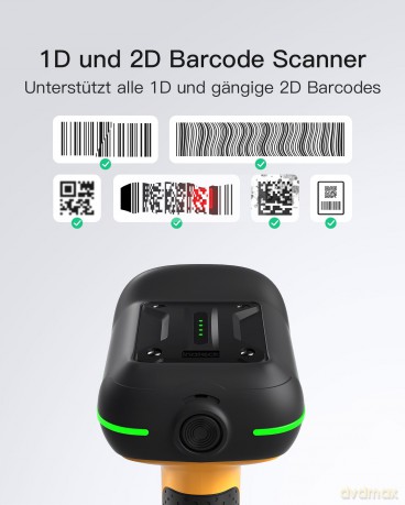inateck Barcodescanner 75S black BCST-75
