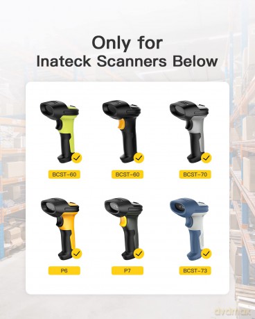 inateck Barcodescanner BS04001 2-1 Base