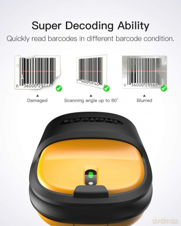 inateck Barcodescanner P6 yellow BCST-P6