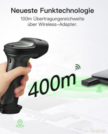 inateck Barcodescanner P7 dark gray BCST